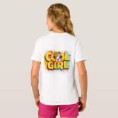 Coole meid t-shirt (Achterkant volledig)