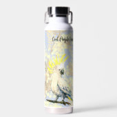 Coole mensen hebben parkieten waterfles (Voorkant)