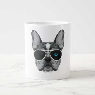 Coole Merle Frenchie Papa Franse Bulldog Grote Koffiekop