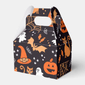 coole, met een gemengd patroon beklede halloween-p bedankdoosjes (Achterkant)