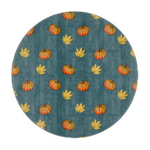 coole , moderne gele pompoenpatroon houdt van woor