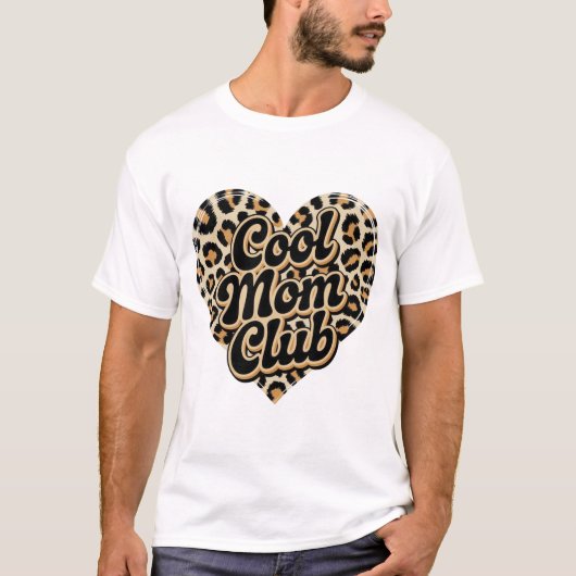 Coole moeder Club T-shirt (Voorkant)