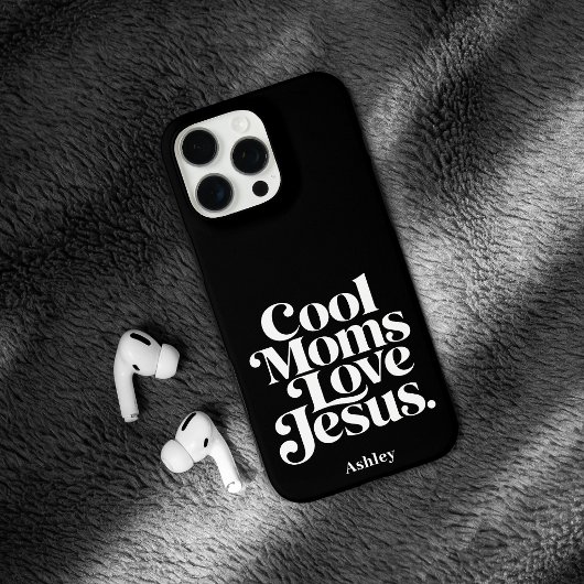 Coole moeders houden van Jezus Case-Mate iPhone Case