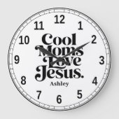 Coole moeders houden van Jezus Grote Klok (Voorkant)