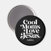 Coole moeders houden van Jezus Magneet (Voorkant / Achterkant)