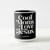 Coole moeders houden van Jezus Mok (Midden)