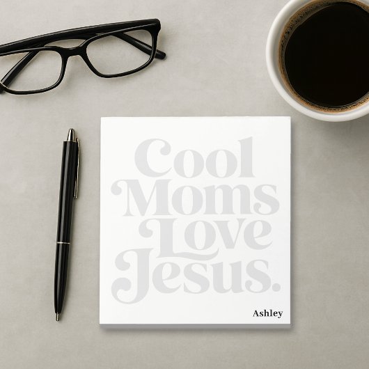 Coole moeders houden van Jezus Notitieblok