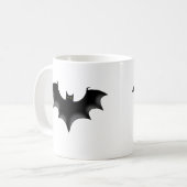 coole mok zwarte vleertkoffie (Voorkant links)