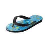 Coole mooie ruimte astronaut kinder teenslippers (Schuin)