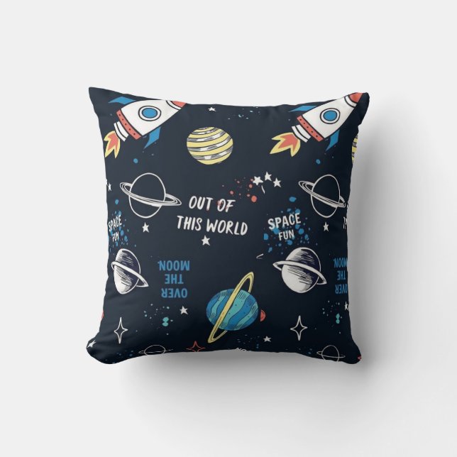 Coole mooie ruimte astronaut  kussen (Voorkant)