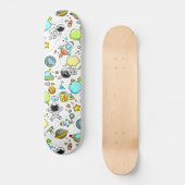 Coole mooie ruimte astronaut  persoonlijk skateboard (Voorkant)