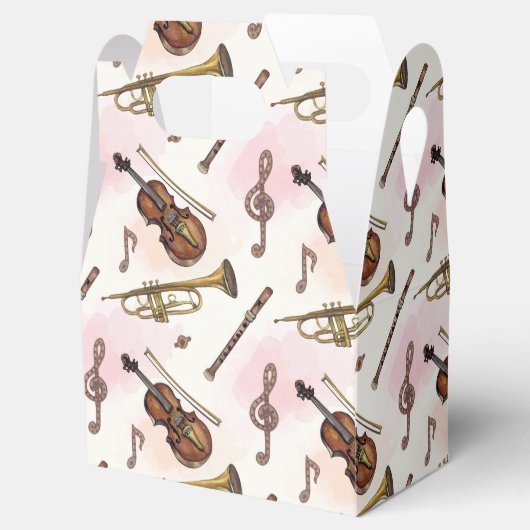 coole muziekliefhebber party bedankdoosjes (Geopend)