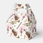 coole muziekliefhebber party bedankdoosjes (Voorkant Zijde)