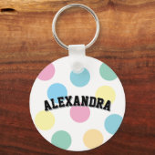 Coole naam sjabloon sleutelhanger (Voorkant)