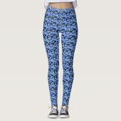 Coole Nerd Bril Leggings (Voorkant)