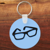 Coole Nerd Bril Sleutelhanger (Voorkant)