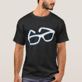 Coole Nerd Bril T-shirt (Voorkant)