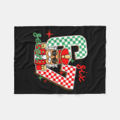 Coole Notenkraker Kerstmis 67 Zes Zeven Gen Alpha Fleece Deken (Voorkant (Horizontaal))