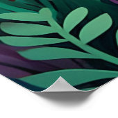 Coole olifant oerwoud liefhebbers poster (Hoek)