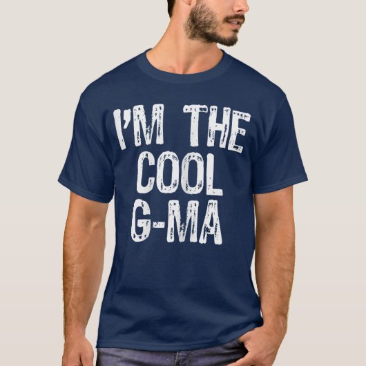 Coole oma grapjes oma vintage t-shirt (Voorkant)