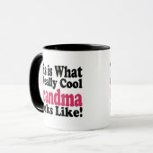 Coole oma mok (Voorkant links)