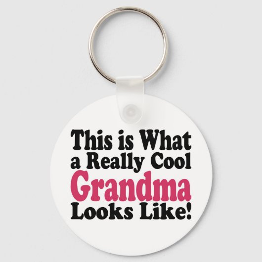 Coole oma sleutelhanger (Voorkant)