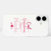 Coole oma's hebben spieren Case-Mate iPhone case (Achterkant (horizontaal))
