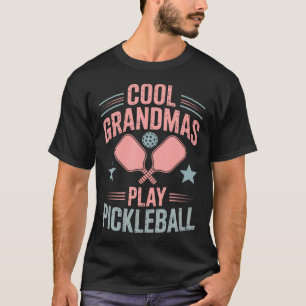 Coole oma's spelen pickleball t-shirt