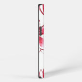 Coole, ongelofelijke roze bloemen iPhone hoesje (Rechterkant)