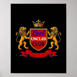 Coole Ooms Club Oom Altijd Grappig Cket Grappige O Poster