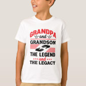 Coole opa kleinkind woordkunst t-shirt (Voorkant)
