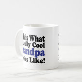 Coole opa koffiemok (Voorkant links)