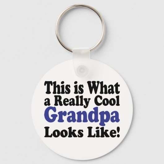 Coole opa sleutelhanger (Voorkant)