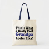 Coole opa tote bag (Voorkant)