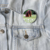 coole Orangutan-design Ronde Button 5,7 Cm (In situ)