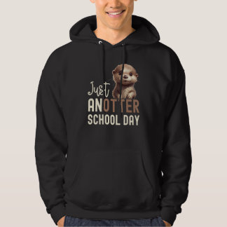 Coole Otter Voor Jongens Meisjes Mannen Kinderen V Hoodie