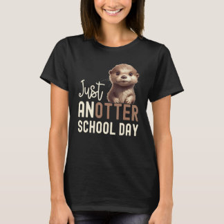 Coole Otter Voor Jongens Meisjes Mannen Kinderen V T-shirt