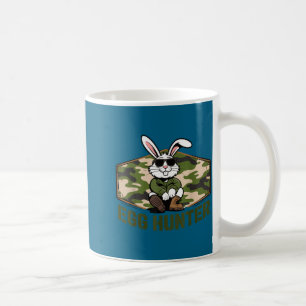Coole paashaas eierjager camouflage militair grapp koffiemok