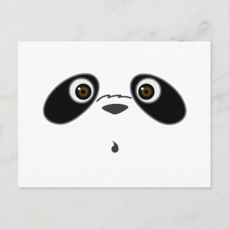 coole Panda-illustratie van Kanjiz Briefkaart