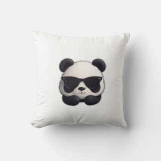Coole Panda met Zonnebril Kussen