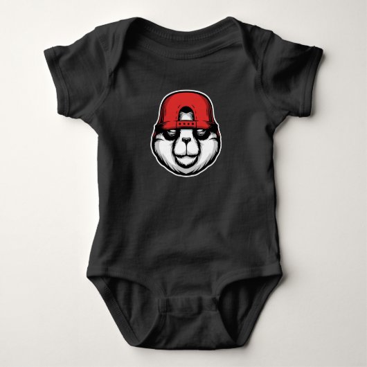 Coole Panda Romper (Voorkant)