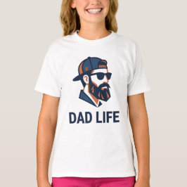 Coole papa met zonnebril t-shirt