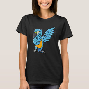 Coole Papegaai Dabbing Papegaai Tropische Vogel 1 T-shirt