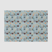 coole patroonpartij tissuepapier (Voorkant)