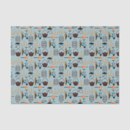 coole patroonpartij tissuepapier