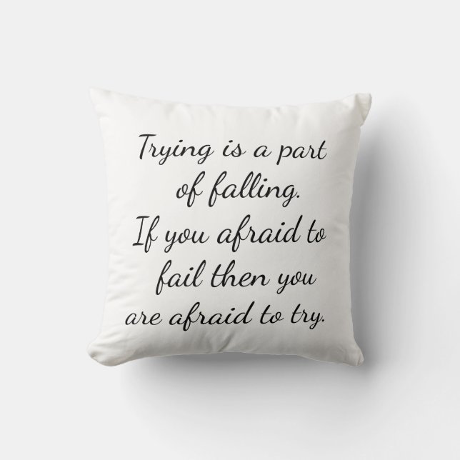 coole perfecte tas voor een prijsopgave kussen (Voorkant)