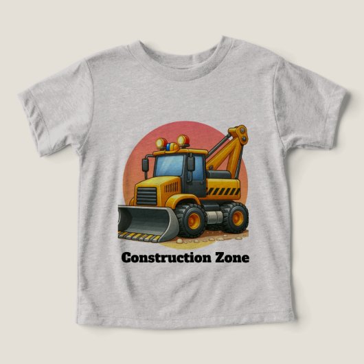 Coole peuters jongens bouw aangepaste (Design voorkant)