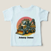 Coole peuters jongens bouw aangepaste (Design voorkant)