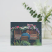 Coole Piano Kunst Briefkaart (Staand voorkant)
