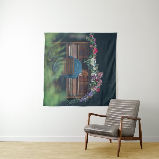 Coole piano kunst wandkleed (In Situ (horizontaal))